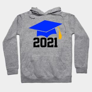 Senior 2021 - Graduation Cap Design T-Shirt Hoodie